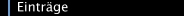 Eintr&auml;ge